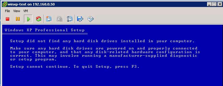 create windows xp install disk